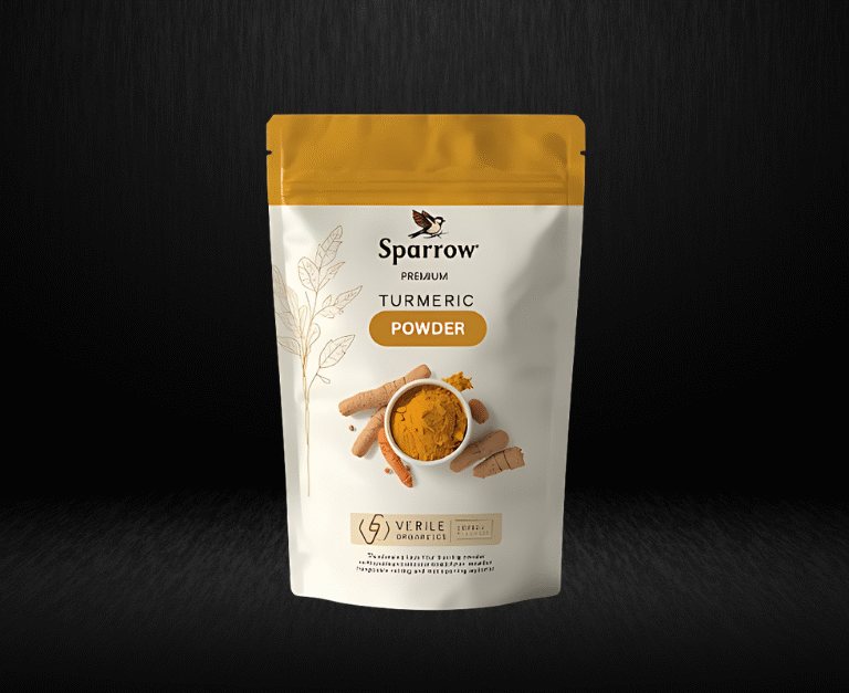 PREMIUM TURMERIC POWDER PACKAGE