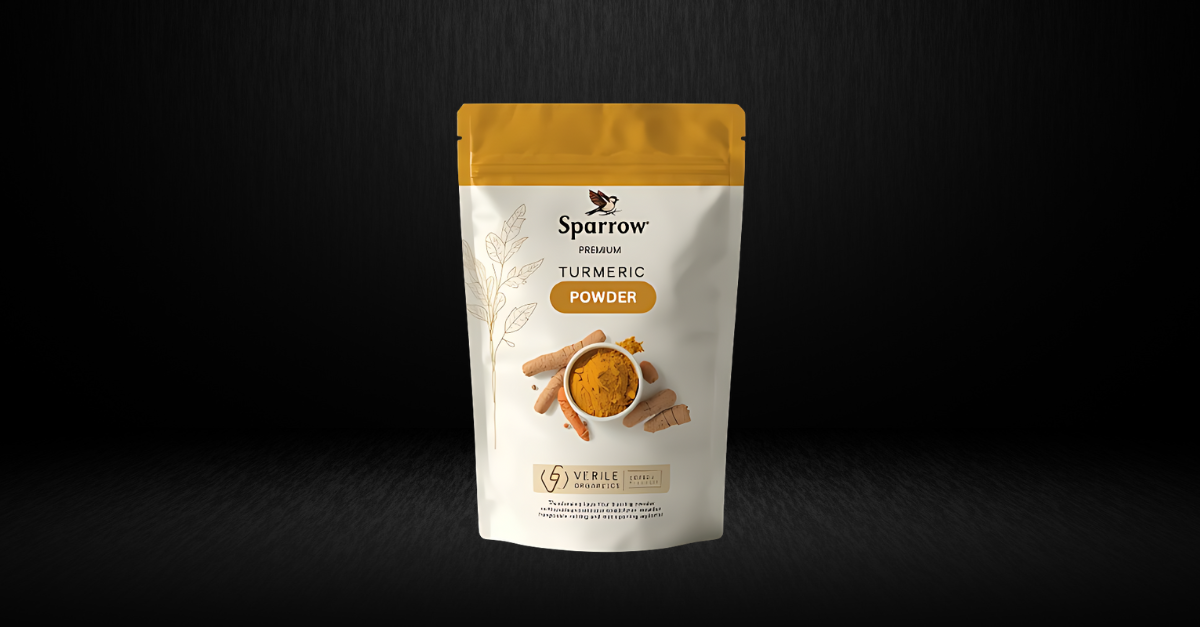 PREMIUM TURMERIC POWDER PACKAGE